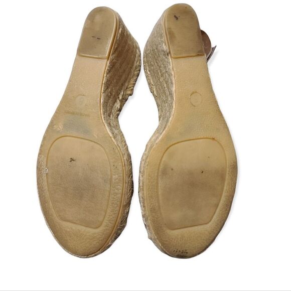 J. Crew Animal Print Espadrille Size 8 - Picture 8 of 9